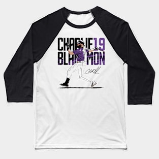 Charlie Blackmon Colorado Swing Baseball T-Shirt
